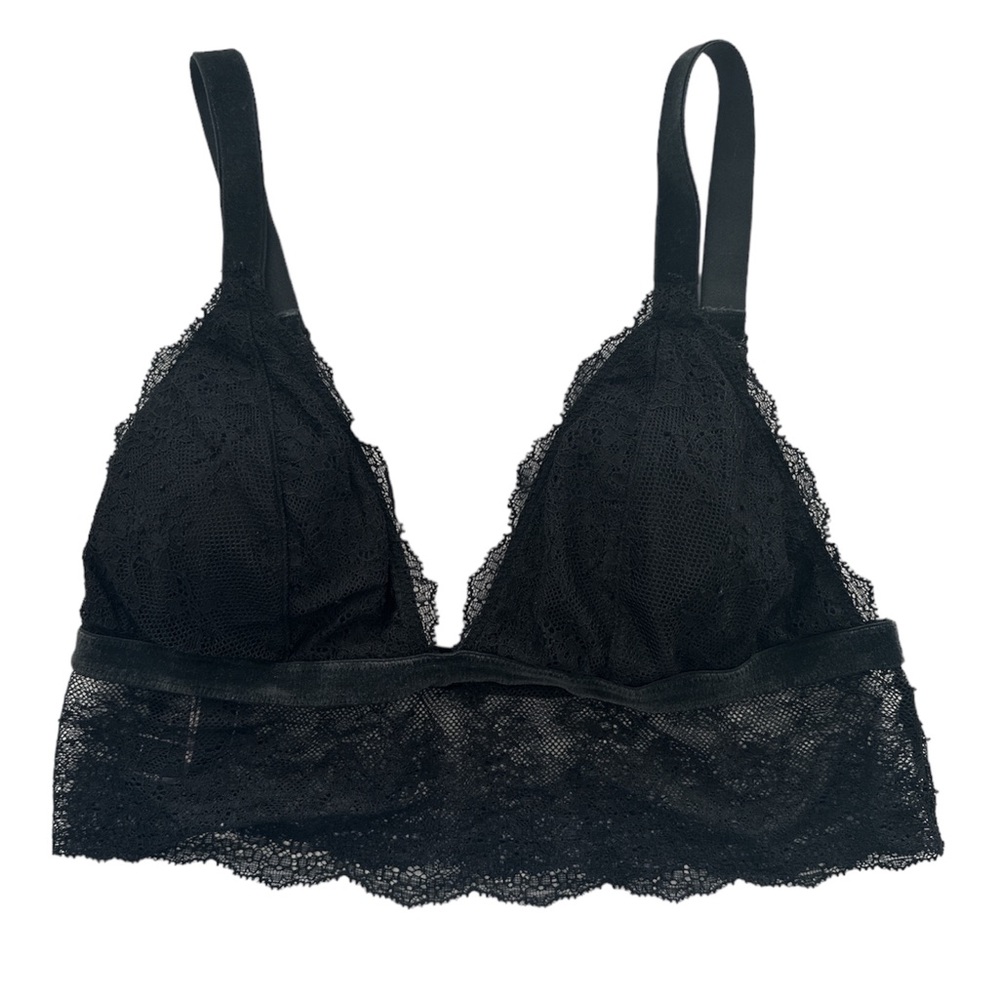 Victoria's Secret Black lace bralette size Small